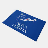 ノヴァスコシアの家はハートが… ドアマット (アングル)