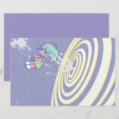 ノヴァ星の誕生! 便箋 (正面/裏面)