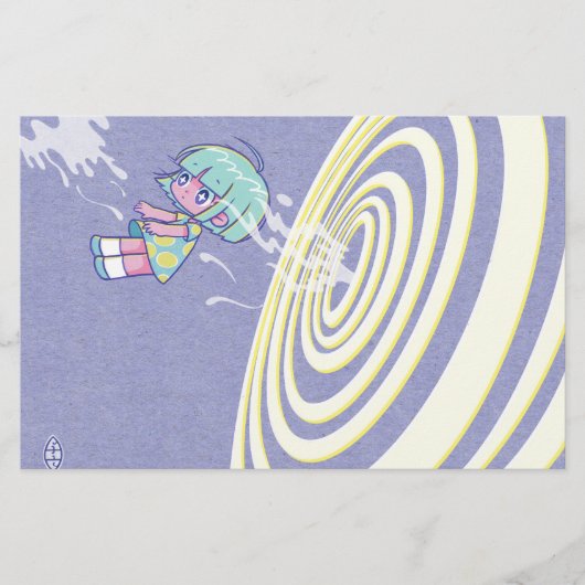 ノヴァ星の誕生! 便箋 (正面)