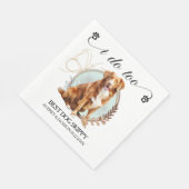 ノヴィアスコシアダックトーリングリトレ結婚ーバーズナプキン スタンダードランチョンナプキン (角)