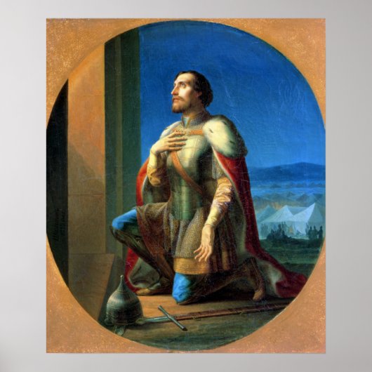 ノヴゴロドのアレキサンダー・ネフスキー王子 ポスター (正面)