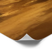 ノヴム砂漠の戦場 | AIアートポスター ポスター (角)