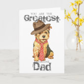 ノーウィッチテリアパパ カード (黄色い花)