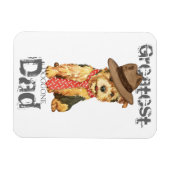 ノーウィッチテリアパパ マグネット (横)