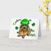 ノーウィッチテリアSt patricks カード (黄色い花)
