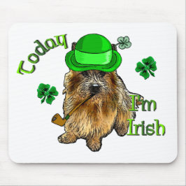 ノーウィッチテリアSt patricks マウスパッド