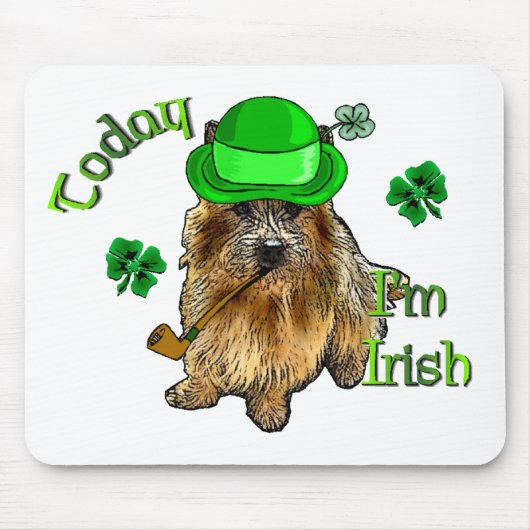 ノーウィッチテリアSt patricks マウスパッド (正面)
