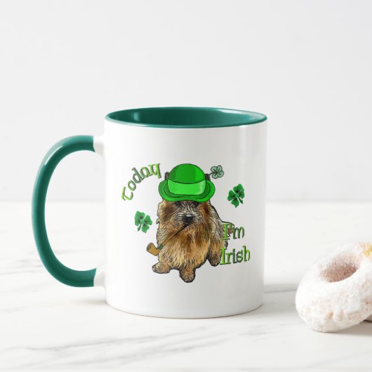 ノーウィッチテリアSt patricks マグカップ (ドーナツ)