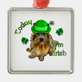 ノーウィッチテリアSt patricks メタルオーナメント