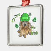 ノーウィッチテリアSt patricks メタルオーナメント (左)