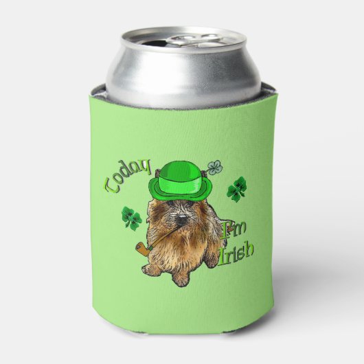 ノーウィッチテリアSt patricks 缶クーラー (缶正面)