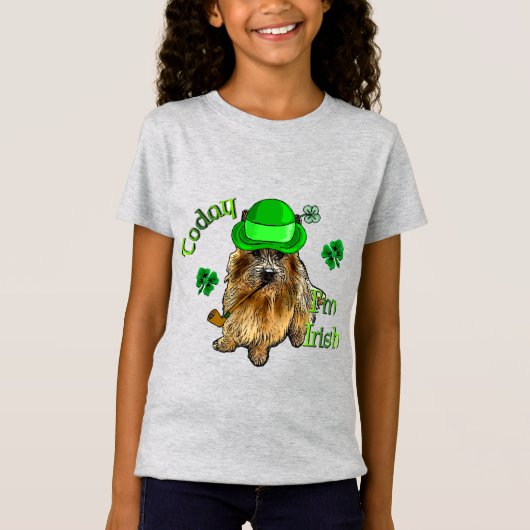 ノーウィッチテリアSt patricks Tシャツ (正面)