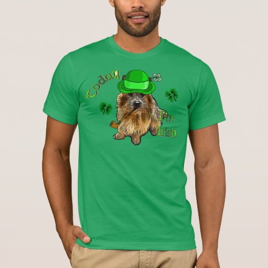 ノーウィッチテリアSt patricks Tシャツ (正面)