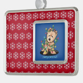 ノーウィッチフレームオーナメント シルバープレートフレームオーナメント (左)