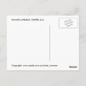 ノーウィッチ大聖堂 ポストカード (裏面)