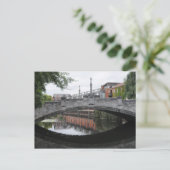 ノーウィッチ、ウェンサム川の反射 ポストカード (スタンド正面)