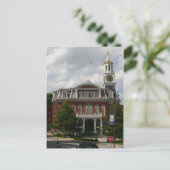 ノーウィッチ、CT。市役所 ポストカード (スタンド正面)