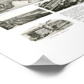 ノーウィッチCTパノラママップ – 1912 ポスター (角)