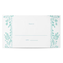 ノーウィッ結婚チのテーブルプレイスカード プレイスカード