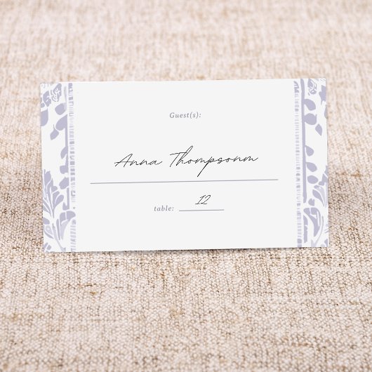 ノーウィッ結婚チのテーブルプレイスカード プレイスカード