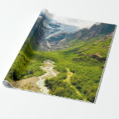 ノーウェイトラベルの美しい自然シーン、冒険 ラッピングペーパー (アンロールド)