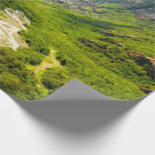 ノーウェイトラベルの美しい自然シーン、冒険 ラッピングペーパー (角)