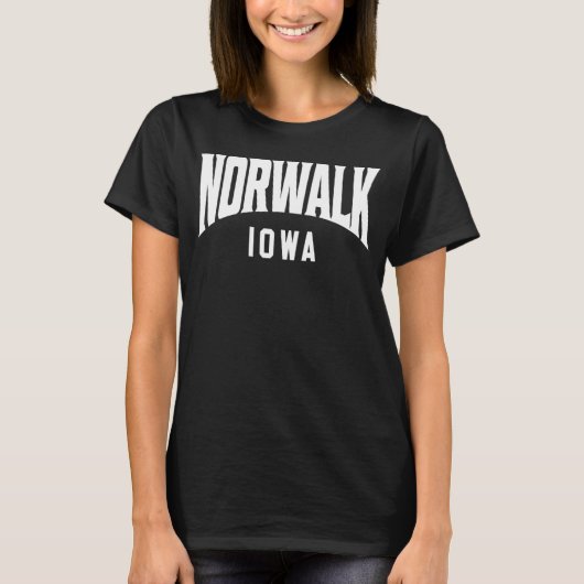ノーウォークアイオワ Tシャツ (正面)