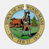 ノーウッド・クリスマス! メタルオーナメント (正面)