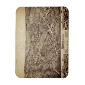 ノーウッド、MAヴィンテージマップ1882 マグネット (縦)