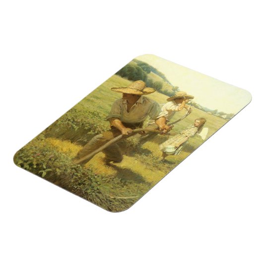 ノーカット・ワイス作『ヴィンテージ・ファーマーズ・バック・トゥ・ザ・ファーム』 マグネット (左側)