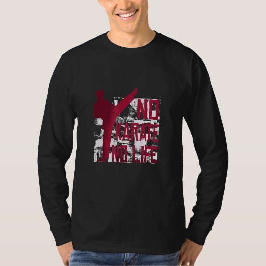 ノーカラートノーライフ武術アーツ Tシャツ (正面)