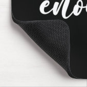 ノーガン認識度デイ衣服オレンジエンドガンVi マウスパッド (コーナー)