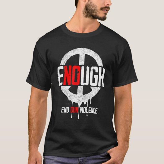 ノーガン認識度デイ衣服オレンジエンドガンVi Tシャツ (正面)