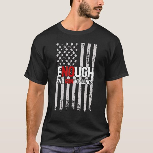 ノーガン認識度デイ衣服オレンジエンドガンVi Tシャツ (正面)