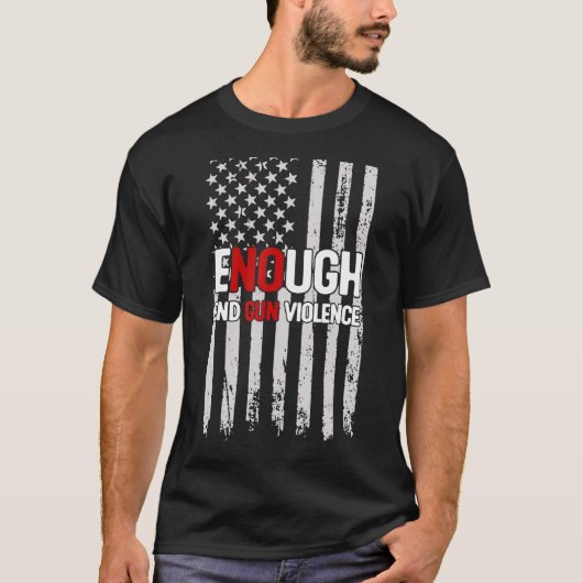 ノーガン認識度デイ衣服オレンジエンドガンVi Tシャツ (正面)