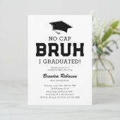 ノーキャップブルー卒業パーティー 招待状 (スタンド正面)