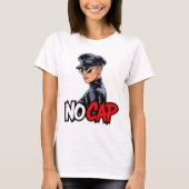 ノーキャップ ボールド ストリートウェア Tシャツ (正面)