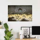 ノークケン（水の精） ポスター (ホームオフィス)