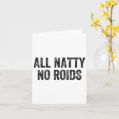 ノーサプリの自然派ボディビルダー カード (黄色い花)