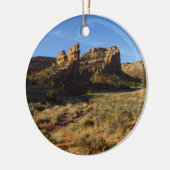 ノーサラファーキャニオンコロラドナショナルモニュメント セラミックオーナメント (左)