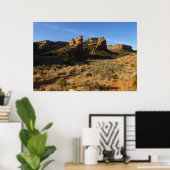 ノーサラファーキャニオンコロラドナショナルモニュメント ポスター (ホームオフィス)