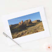 ノーサラファーキャニオンコロラドナショナルモニュメント 長方形シール (封筒)