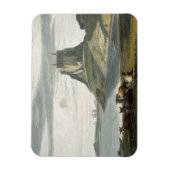 ノーサンバーランドのホーリー島にある城「A Voy」 マグネット (縦)