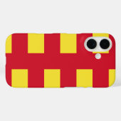 ノーサンバーランドの旗 Case-Mate iPhoneケース (裏面 (横))