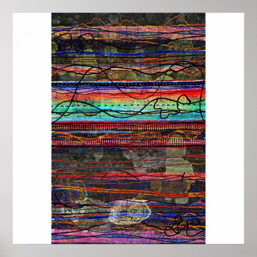 ノーサンバーランドプリント ポスター (正面)