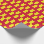 ノーサンバーランド国旗 ラッピングペーパー (角)