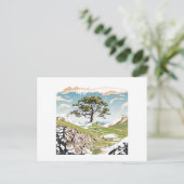 ノーサンバーランド国立公園シカモアギャップツリー シーズンポストカード (スタンド正面)