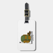 ノーサンバーランド国立公園バックパック ラゲッジタグ (正面縦)