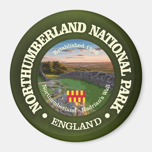 ノーサンバーランド国立公園、イングランド。 マグネット (正面)