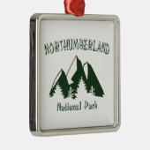 ノーサンバーランド国立公園 メタルオーナメント (右)